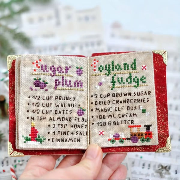 Mrs Claus Cookbook 3D Cross Stitch Kit