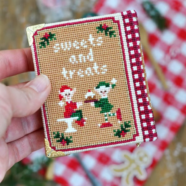 Mrs Claus Cookbook 3D Cross Stitch Kit