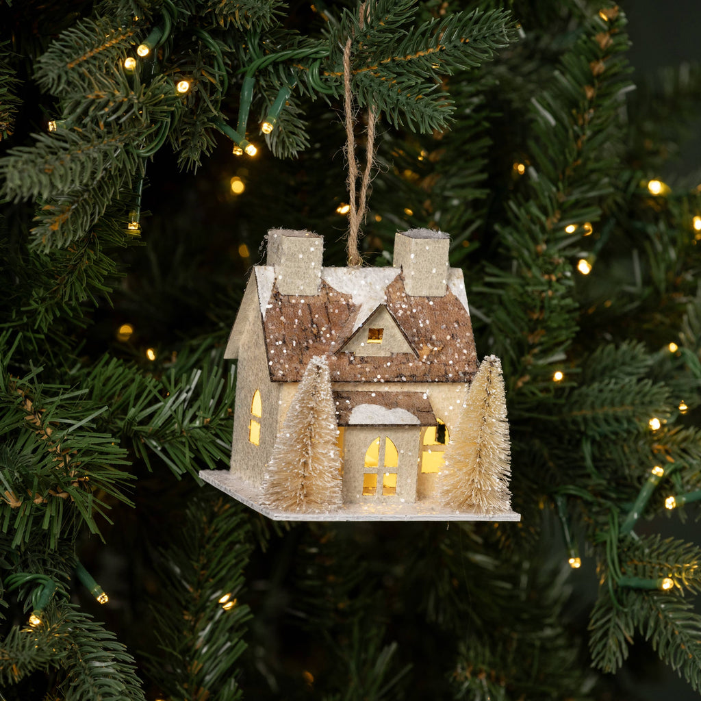 Murray Lighted House Ornament