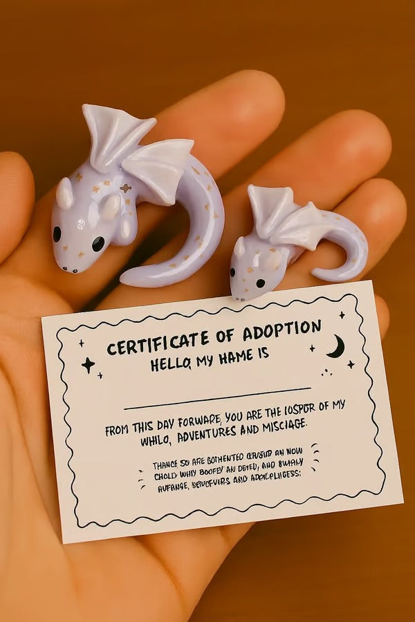 Emotional Support Dragon Adoption Kit
