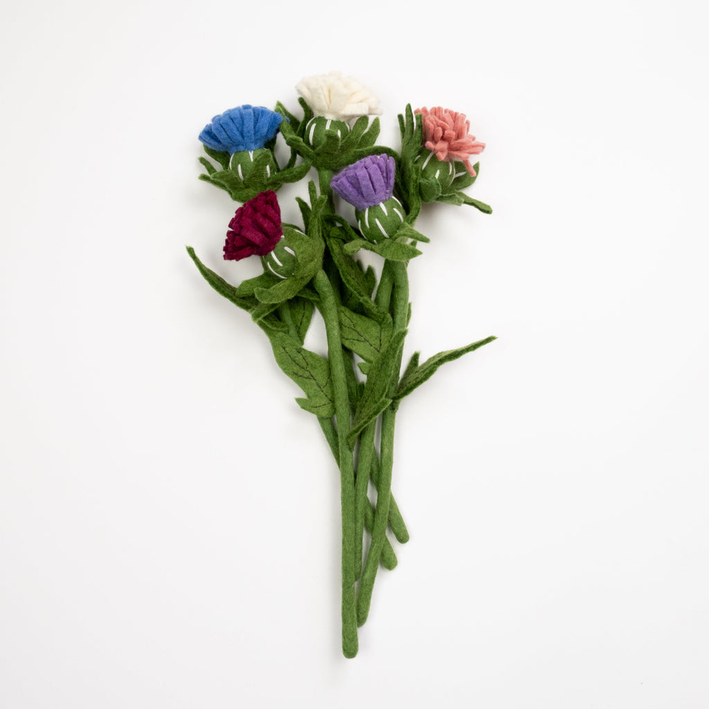 Felt Thistle Stem