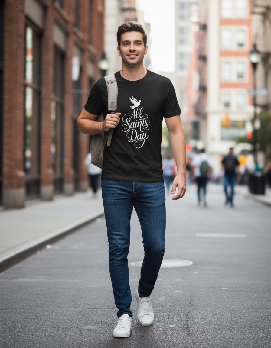 All Saints Day Catholic Gifts Holy Spirit Essential T-Shirt