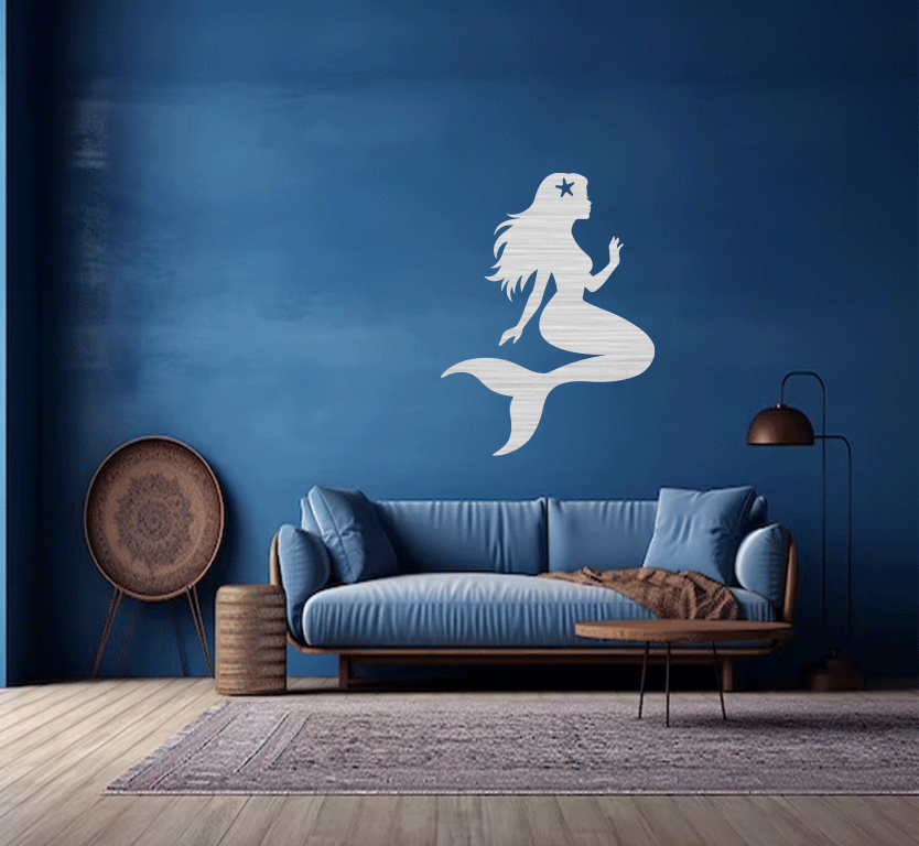 Mermaid- Metal Wall Art