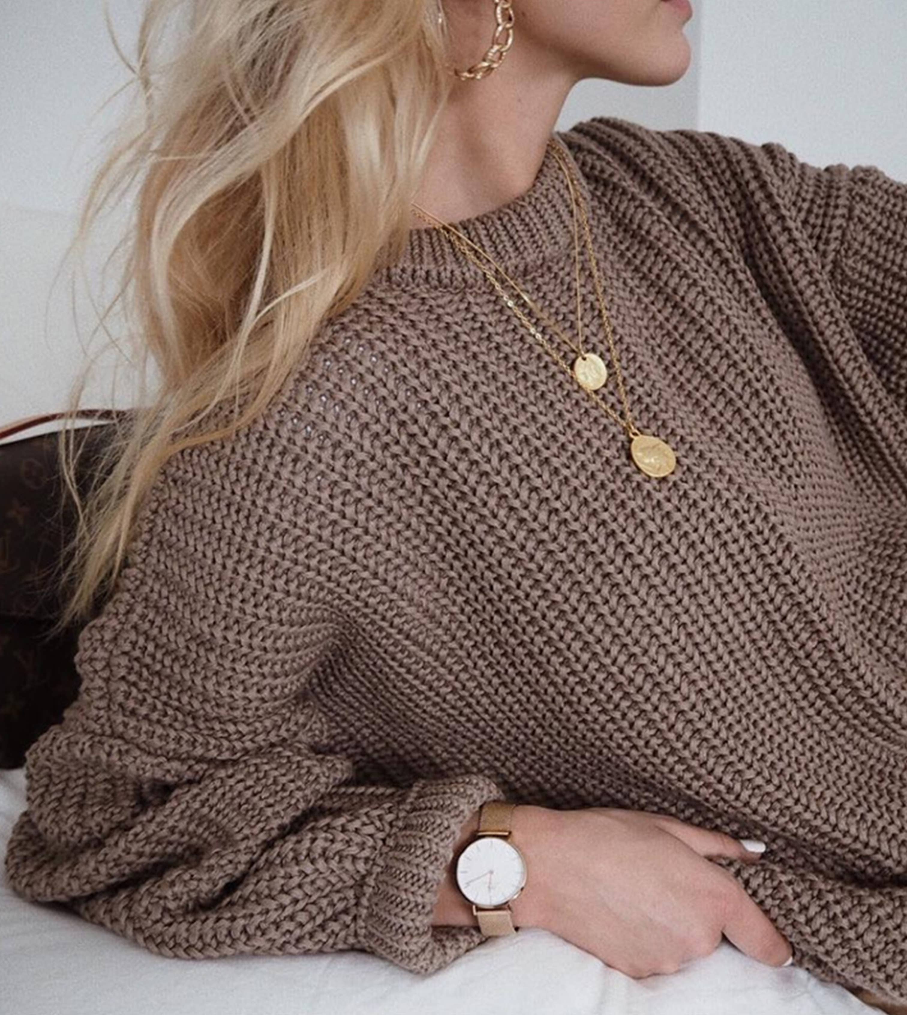 Crewneck Pullover Sweater