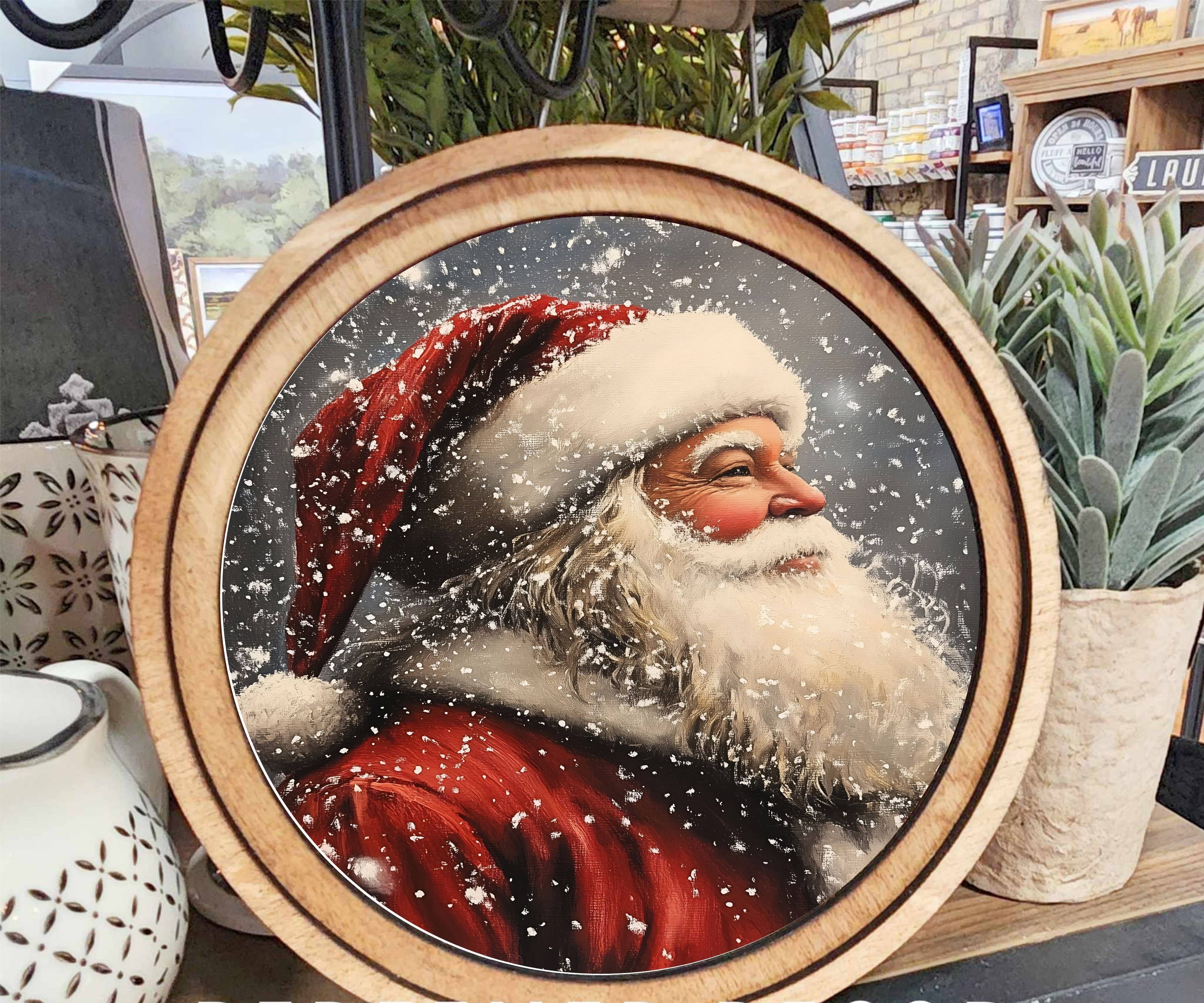 Antique Santa Art
