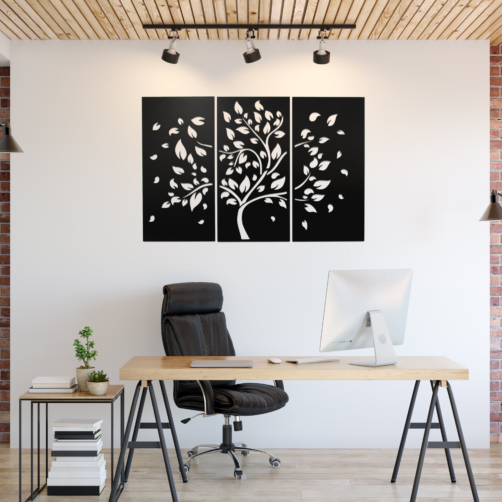 Tree (3 Piece) - Metal Wall Art