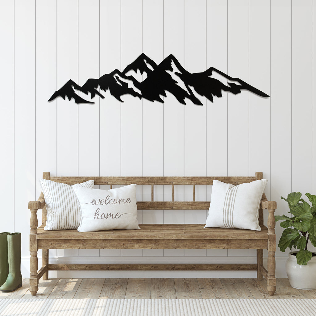 Mountains - Metal Wall Art