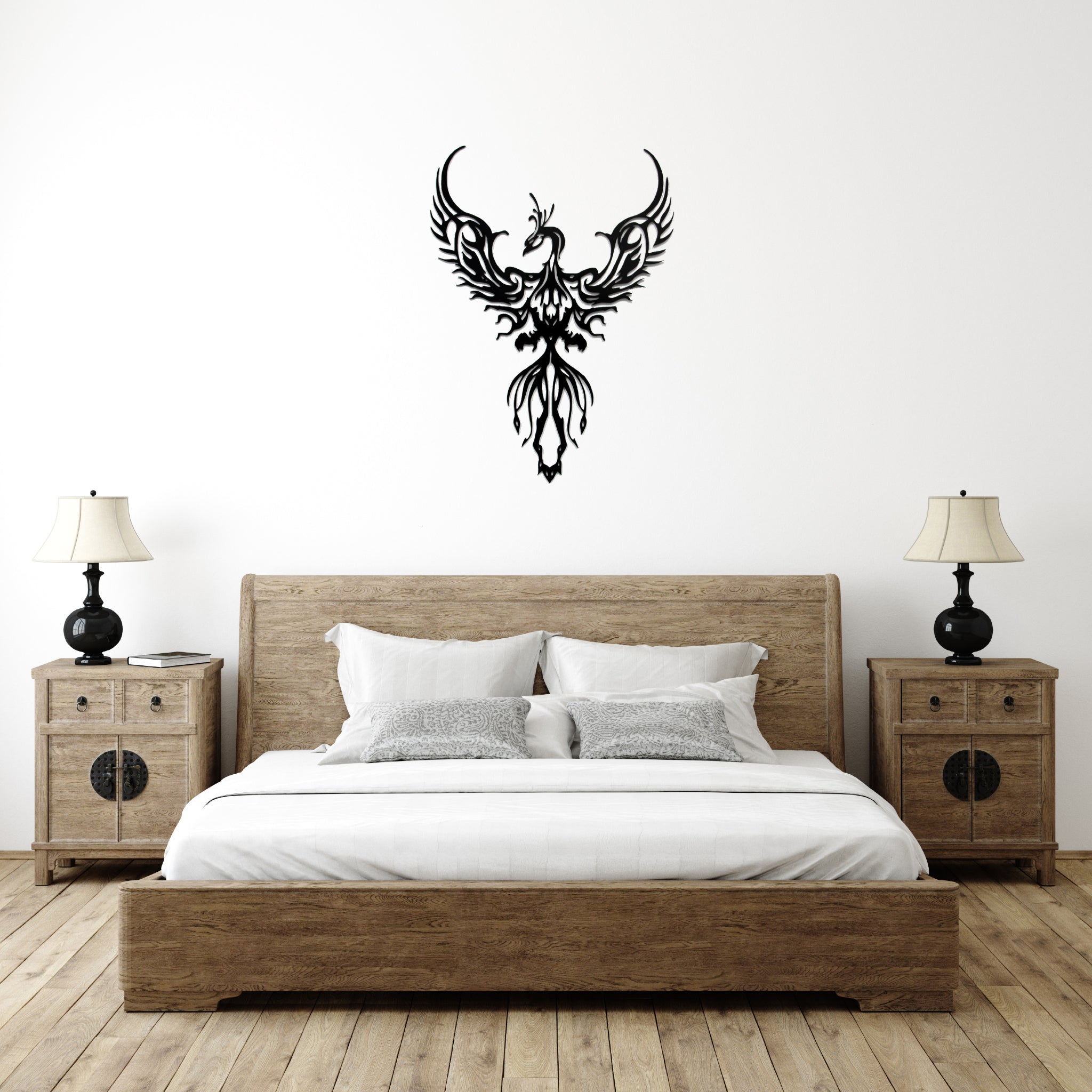 Rising Phoenix - Metal Wall Art