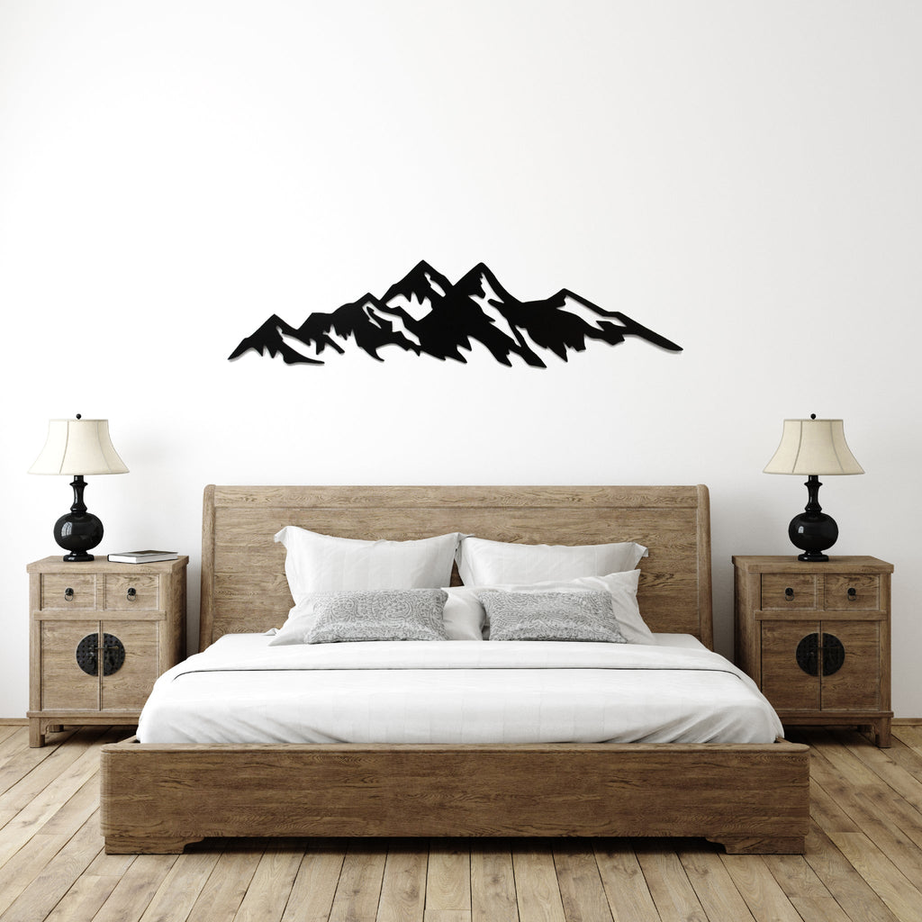 Mountains - Metal Wall Art