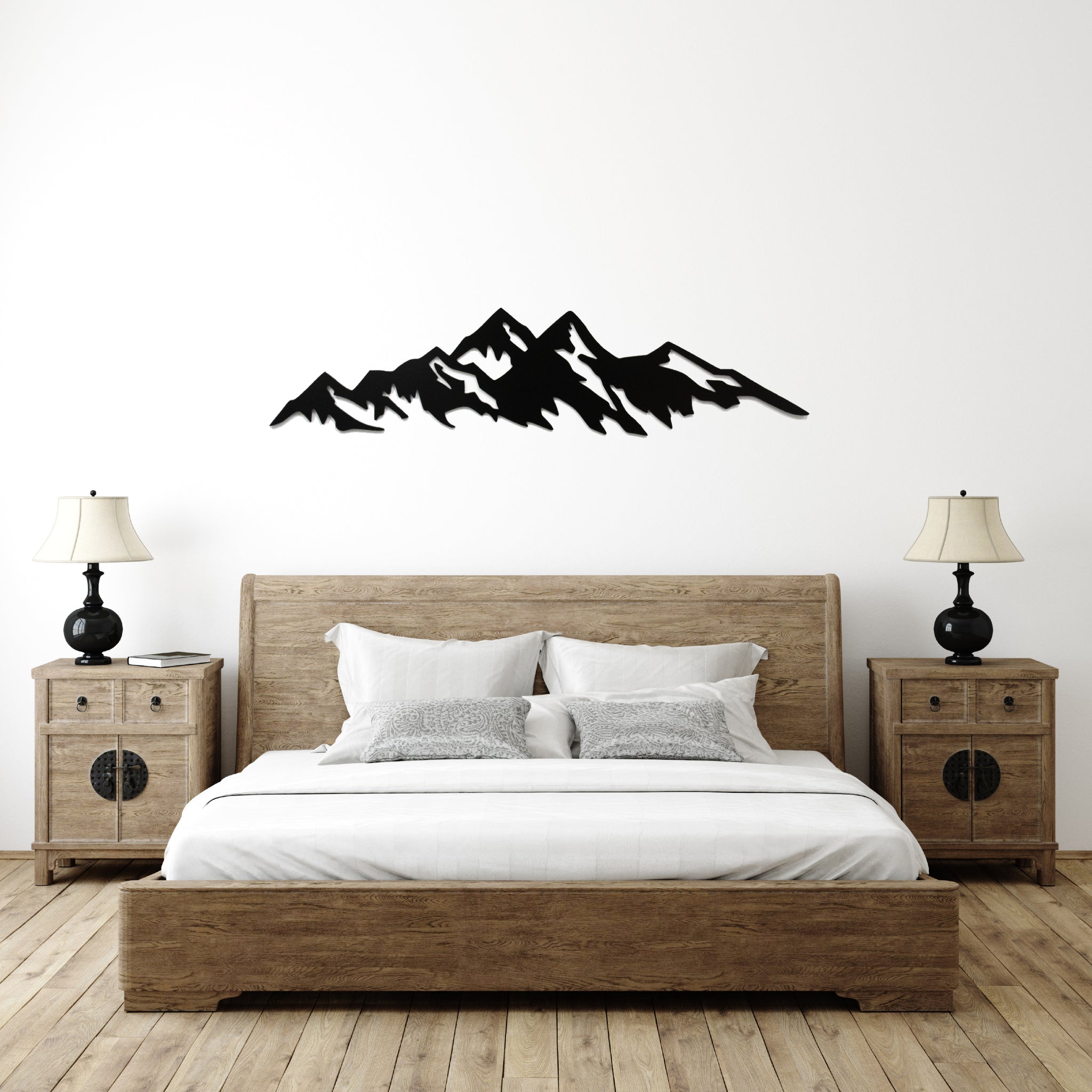 Mountains - Metal Wall Art