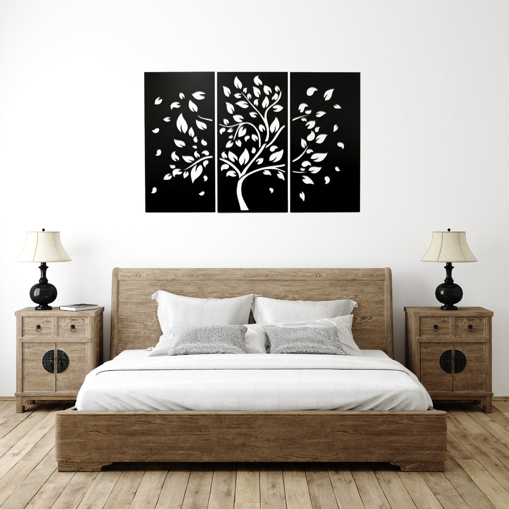 Tree (3 Piece) - Metal Wall Art