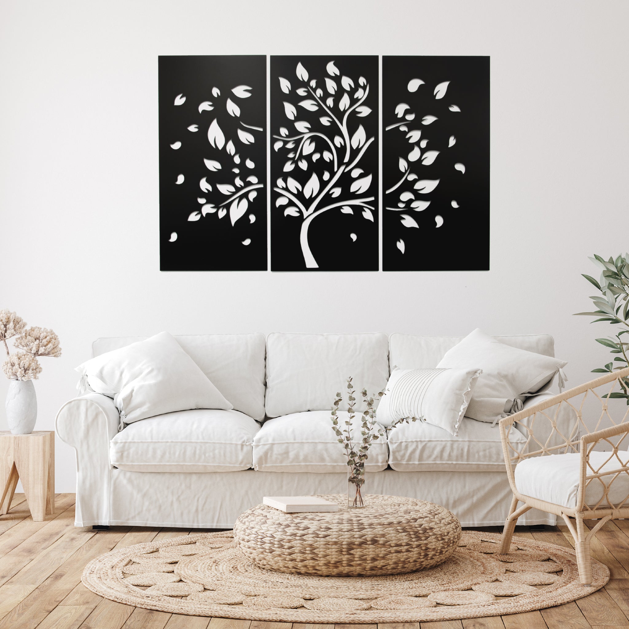Tree (3 Piece) - Metal Wall Art