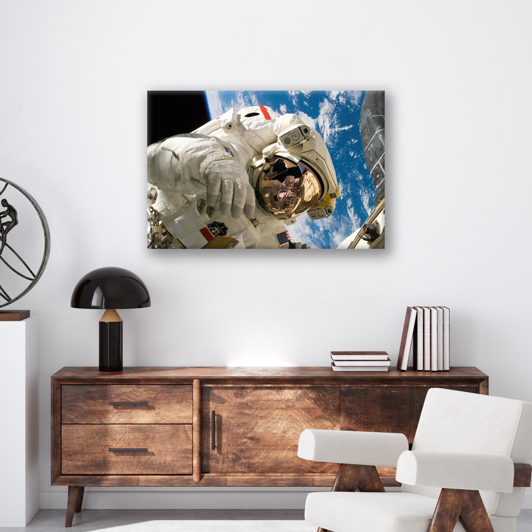 Astronaut Floating - Print