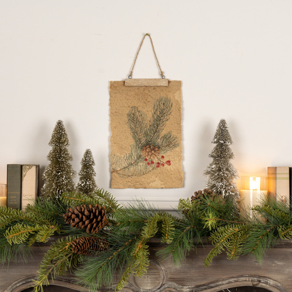 Pine Branch Hanging Print