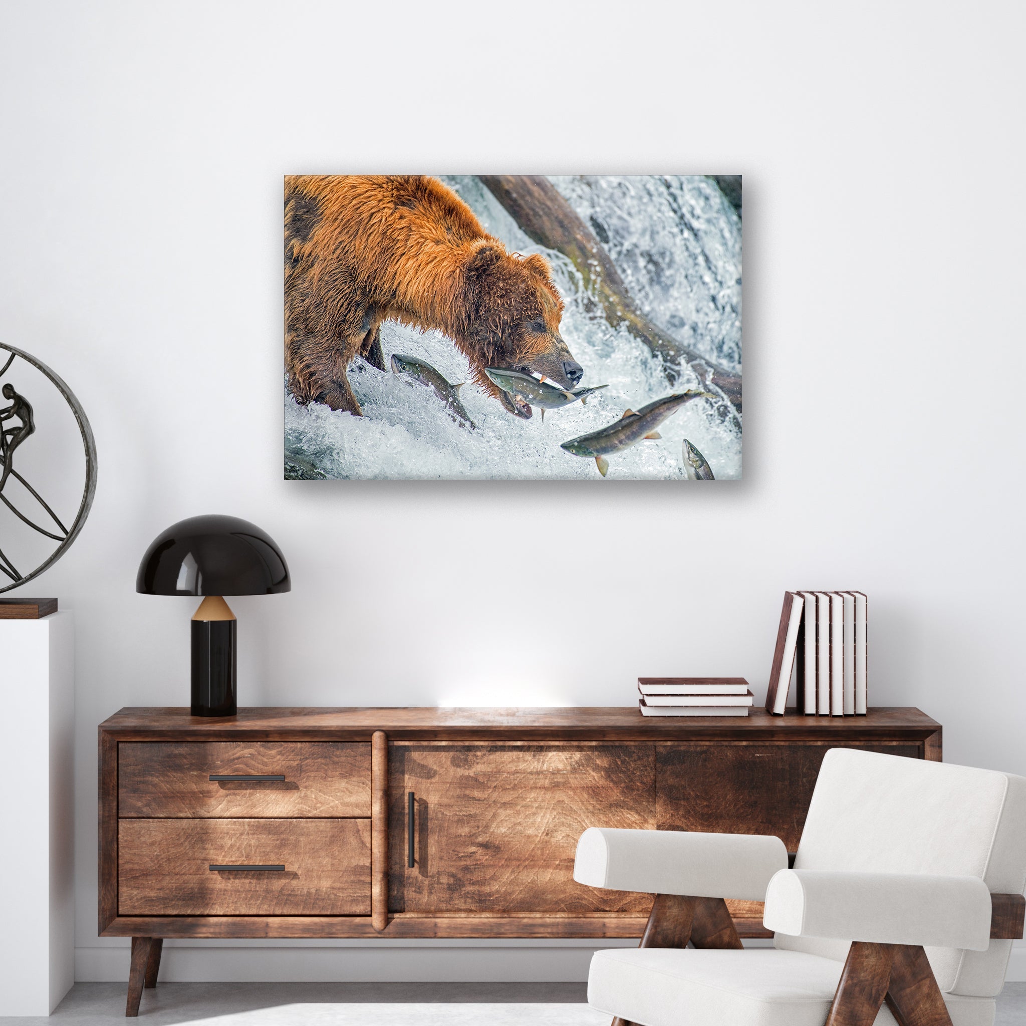 Bear Feeding - Print