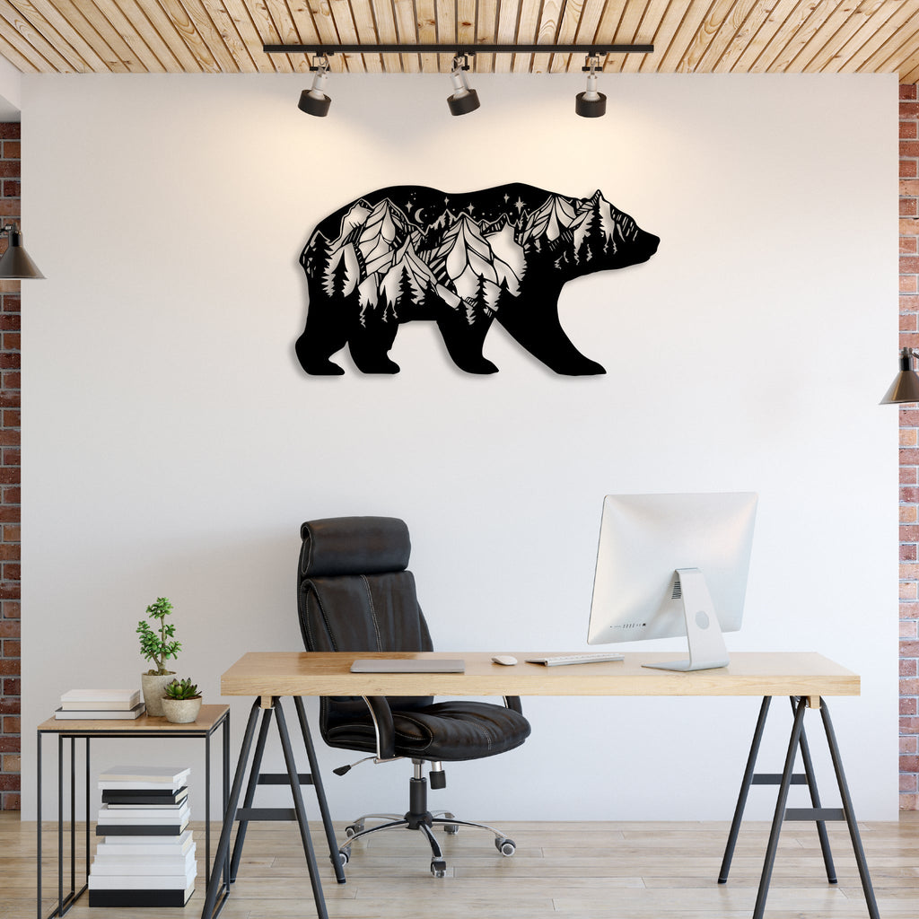Bear Mountain - Metal Wall Art