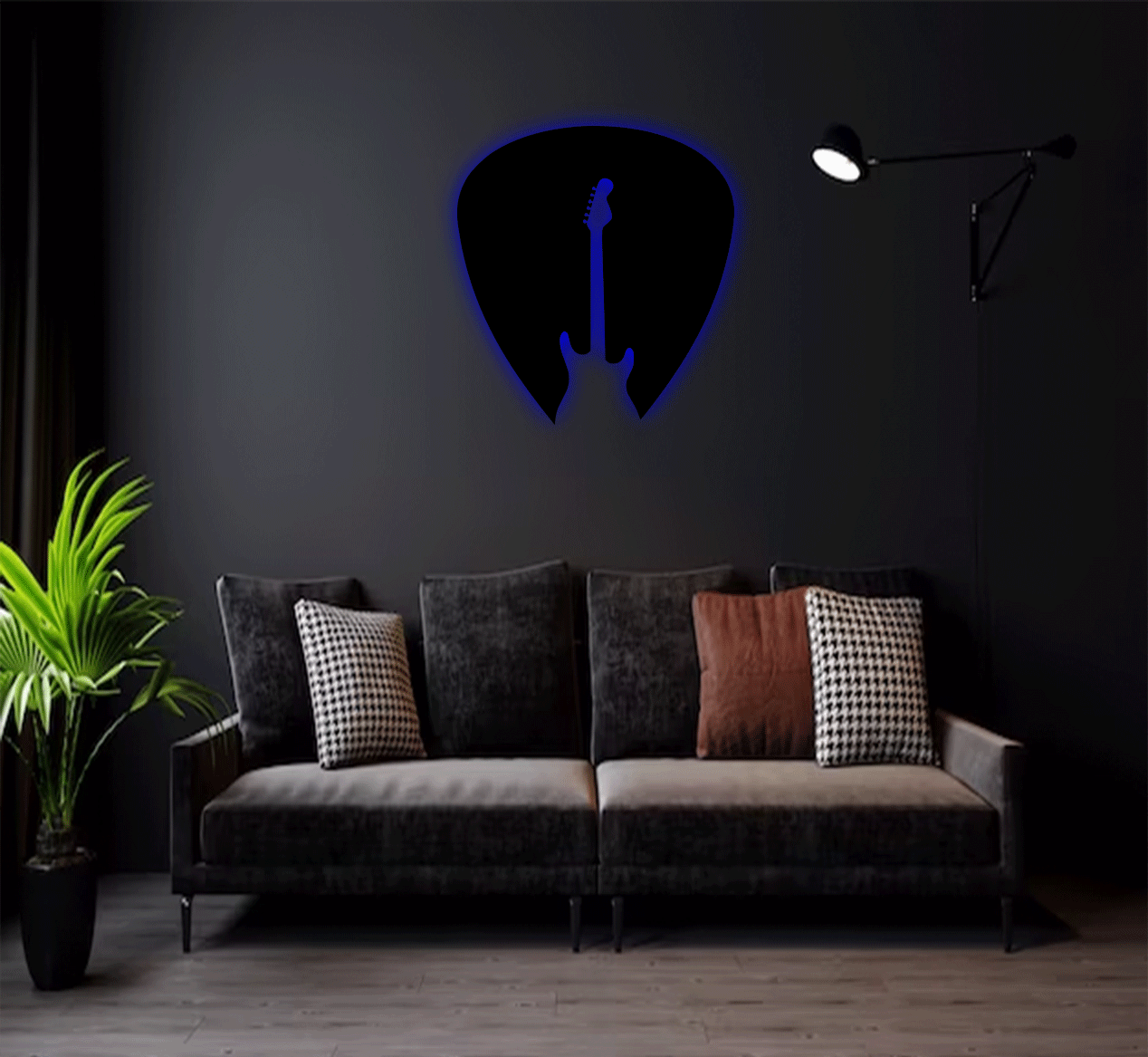 Guitar Pick - Metal Wall Art