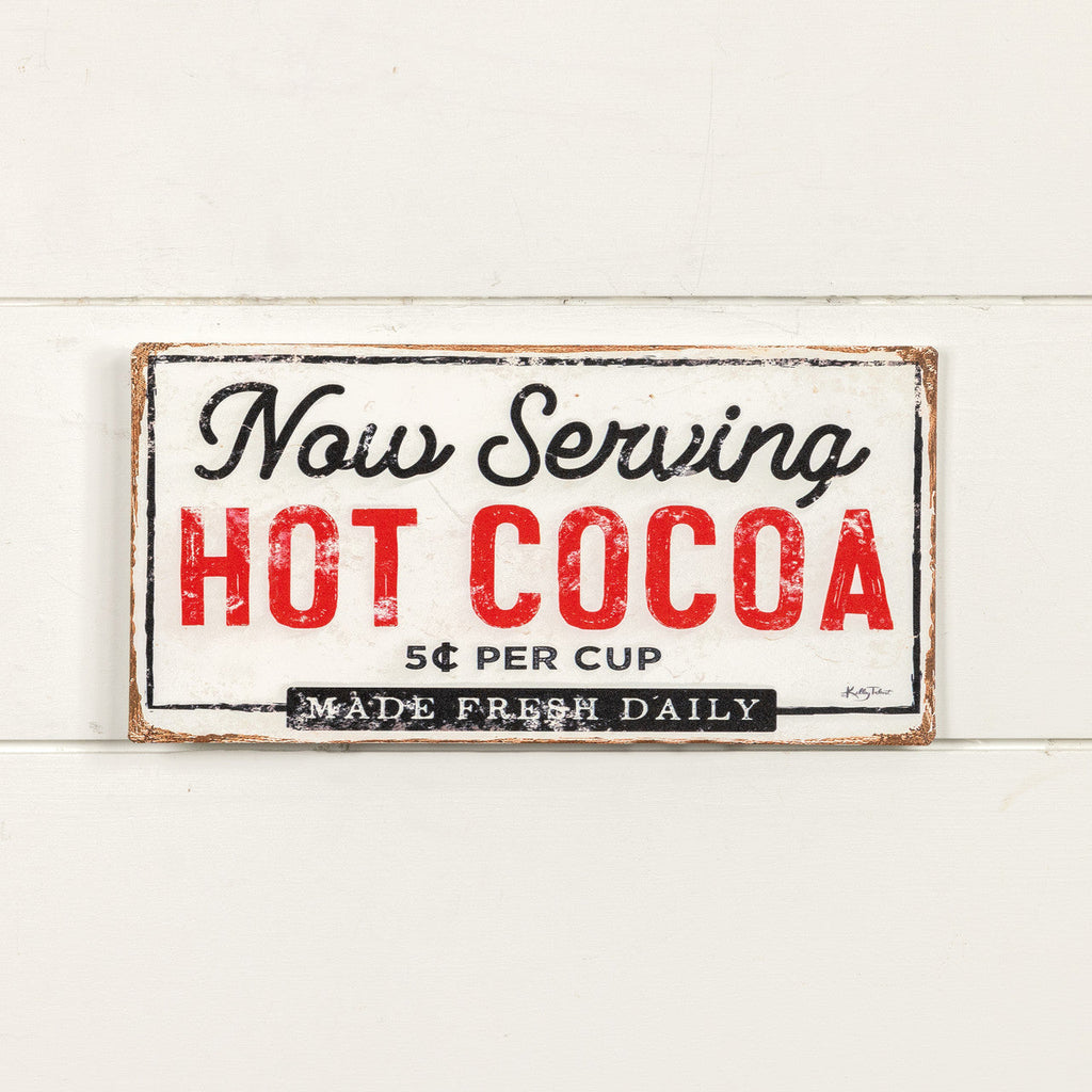 Serving Hot Cocoa Sign
