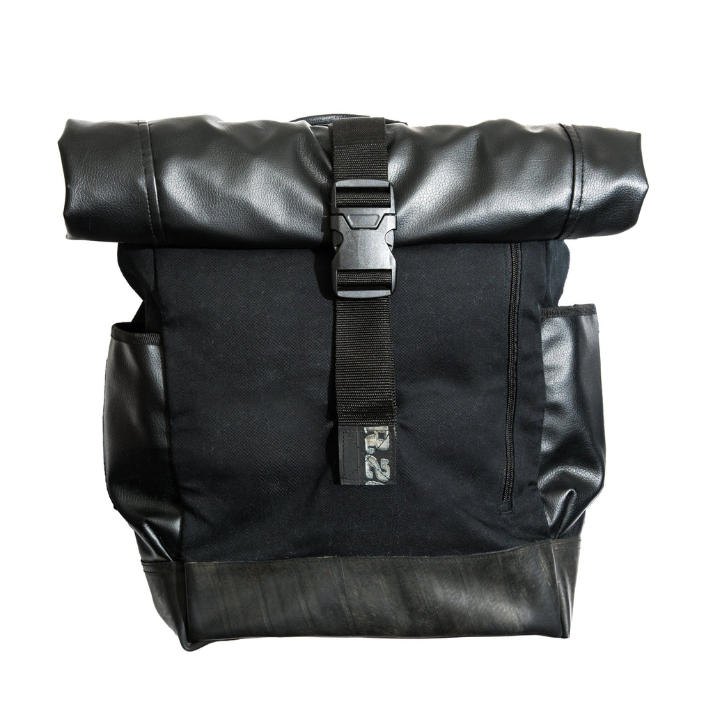 Recycled Tire & Vinyl Backpack