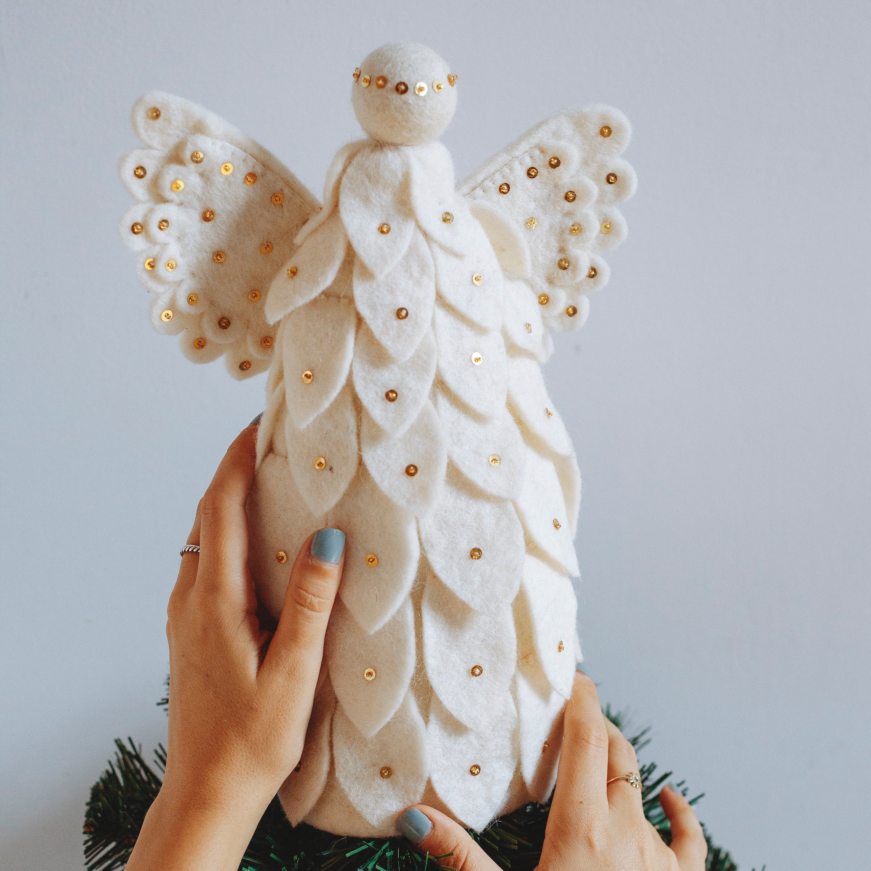 Felt Angel Tree Topper