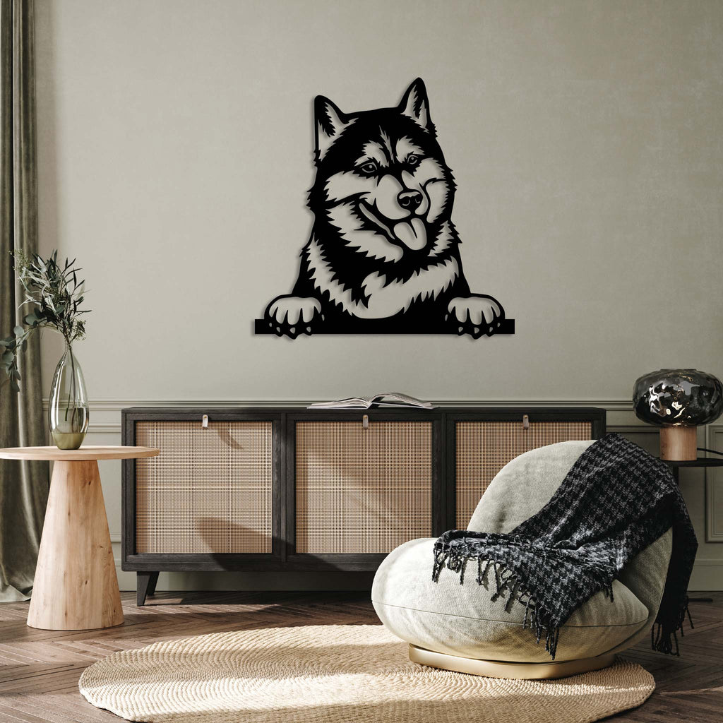 Husky - Metal Wall Art