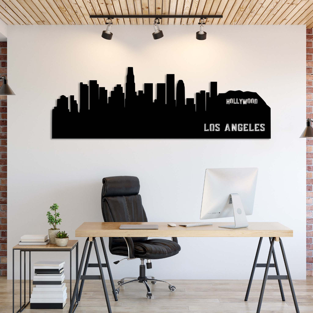 Los Angeles Skyline - Metal Wall Art