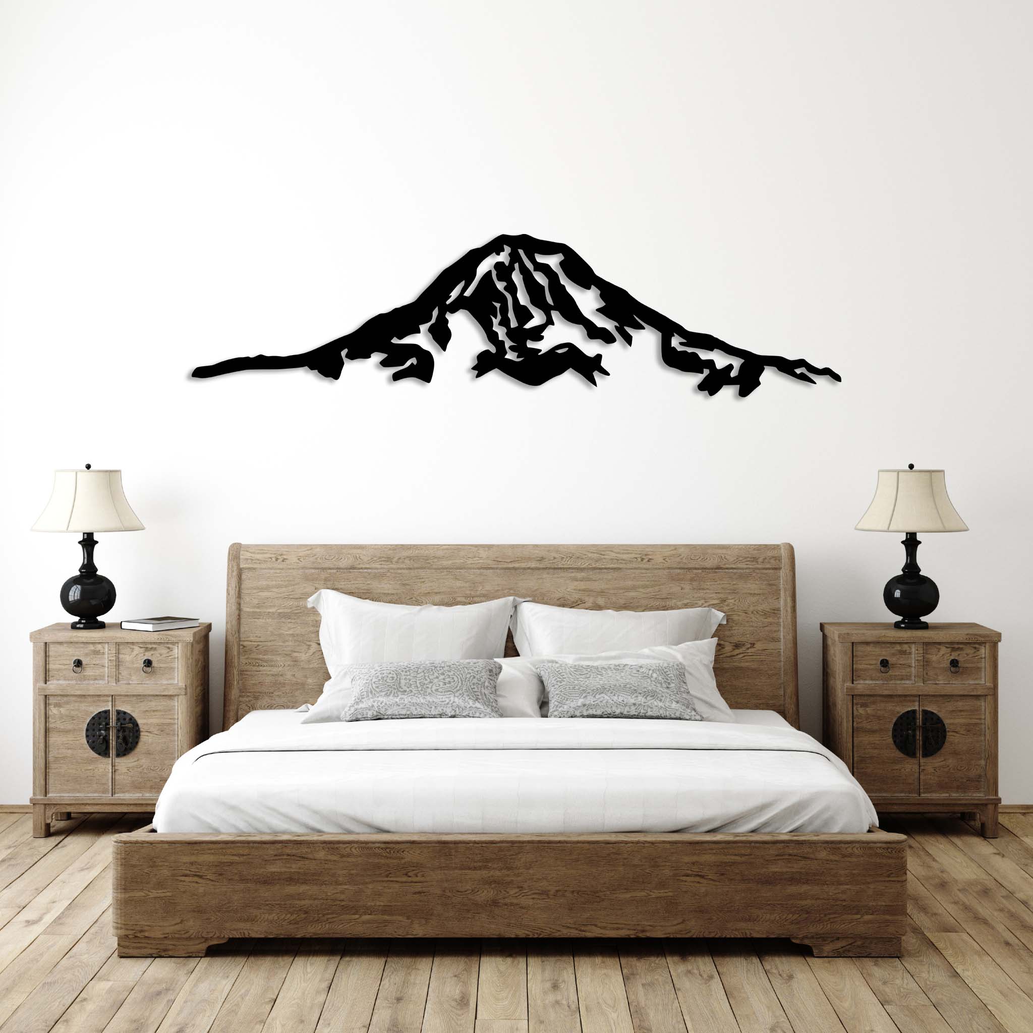 Mount Rainier Alternative - Metal Wall Art