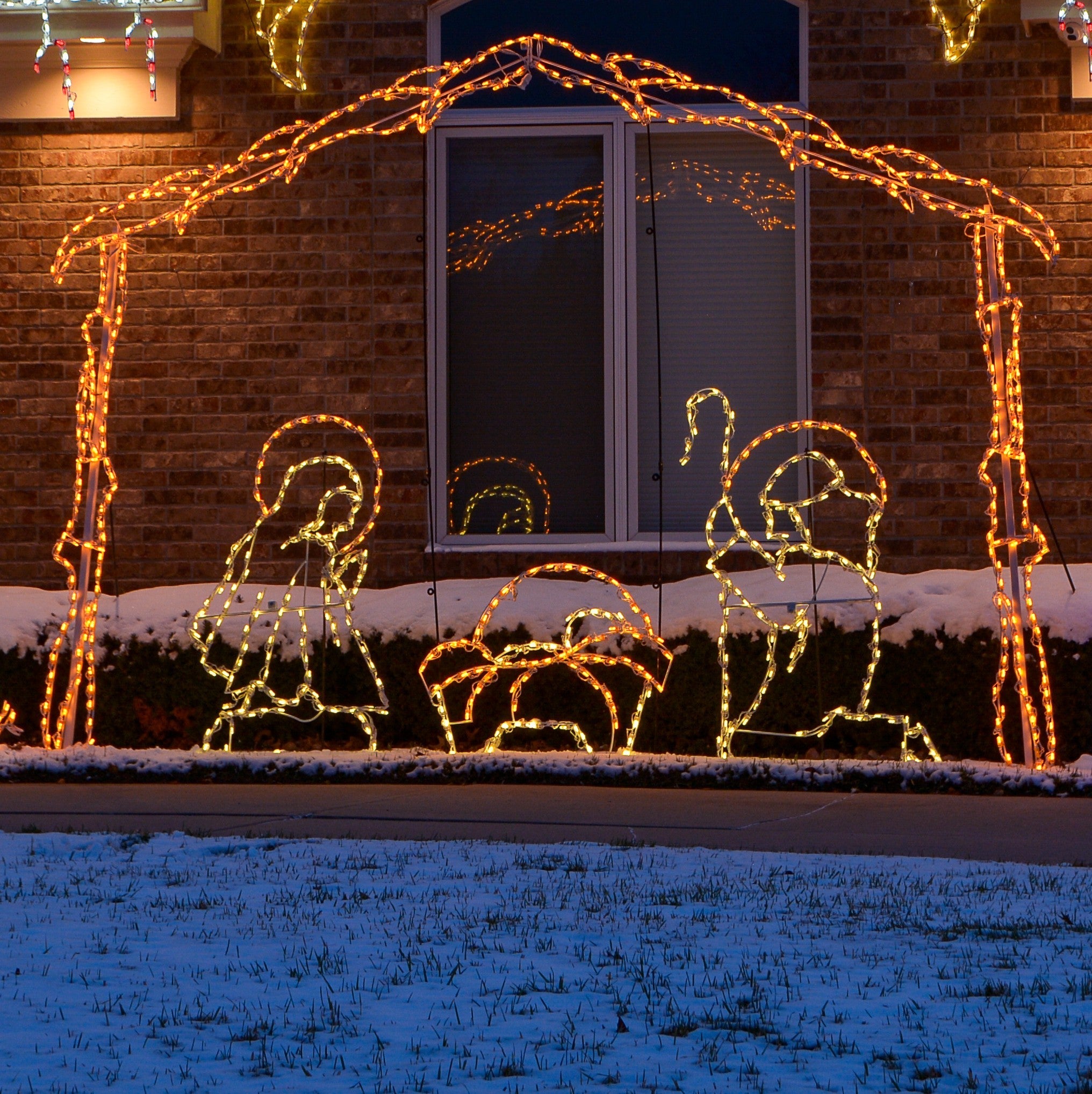 Nativity Scene  4 Piece Set