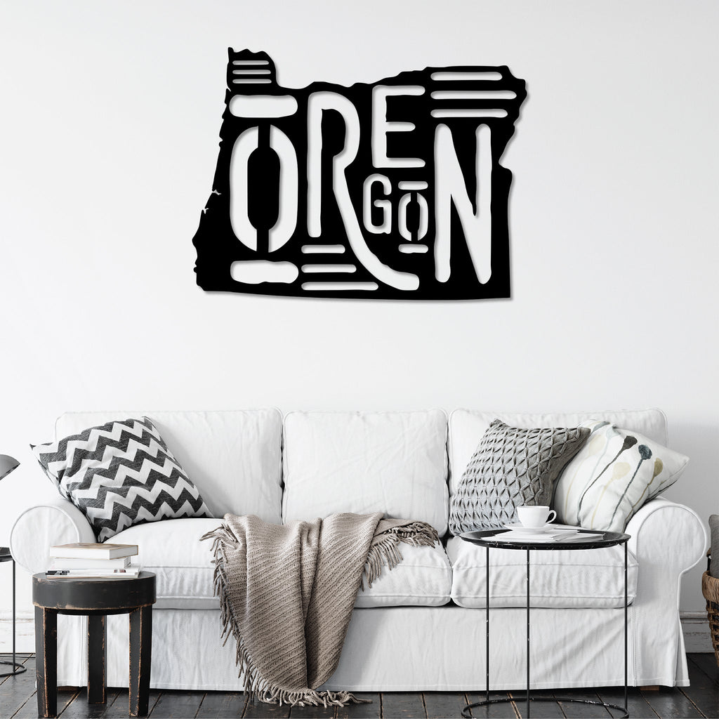 Oregon State - Metal Wall Art