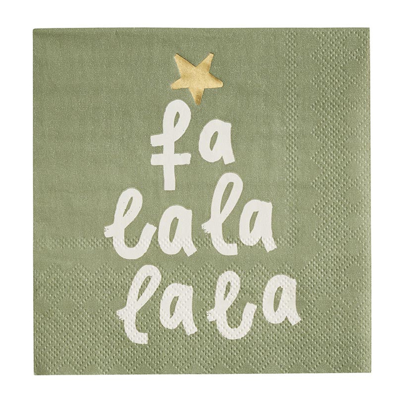 Fa La La La Cocktail Napkins