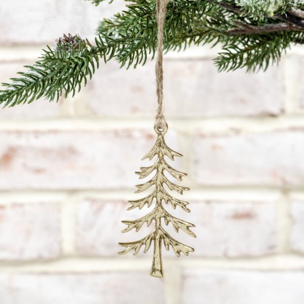 Gold Tree Ornament