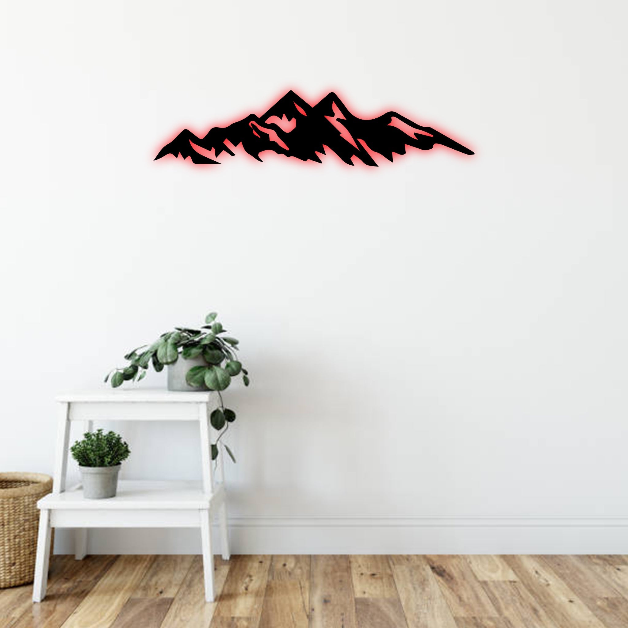Mountains - Metal Wall Art