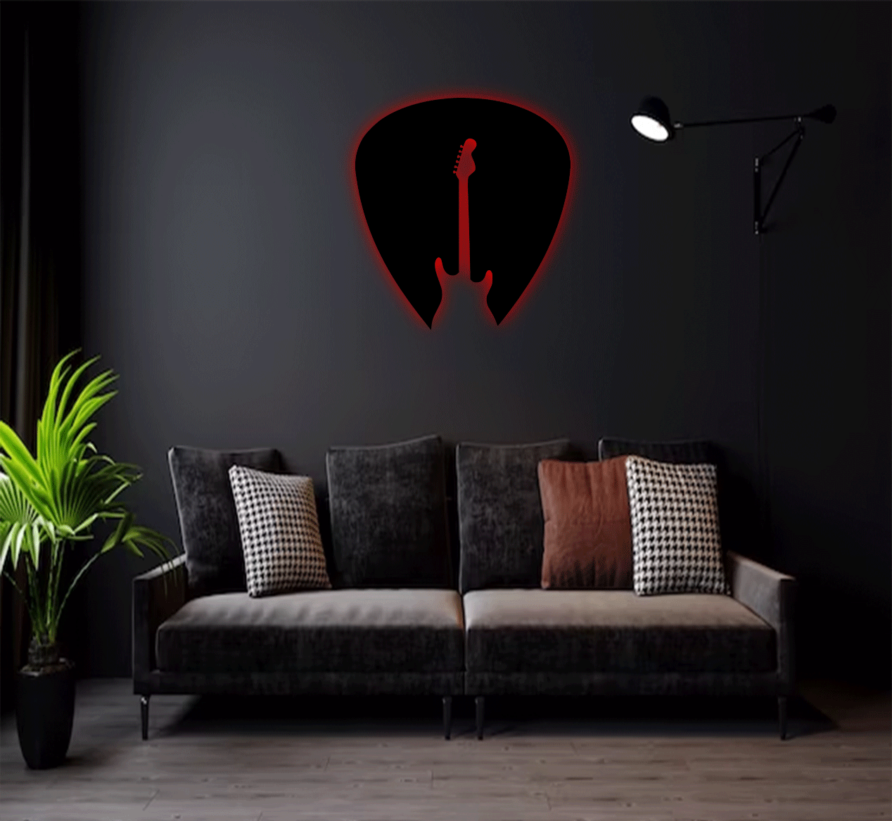 Guitar Pick - Metal Wall Art