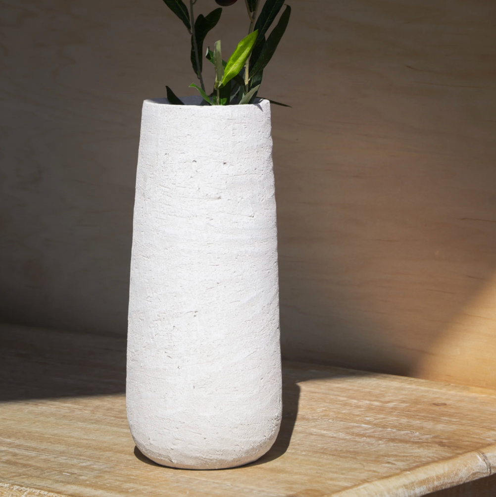 White Chalk Vase