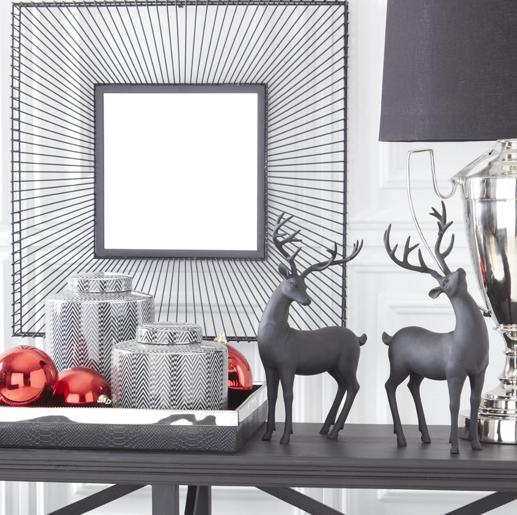 Matte Black Deer