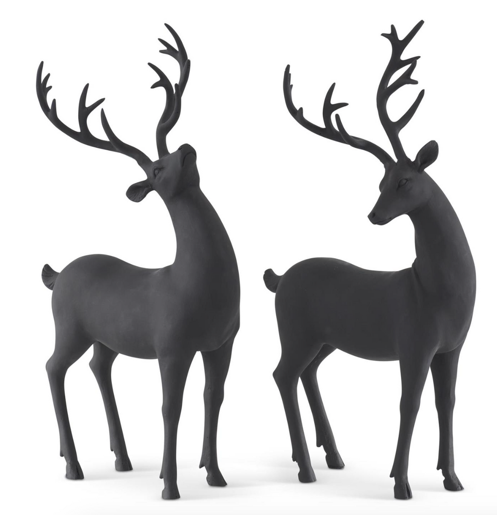 Matte Black Deer