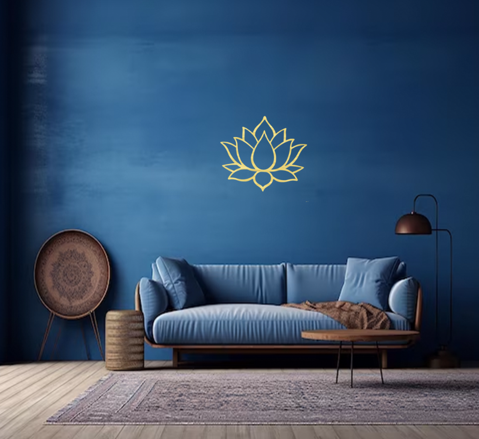 Lotus Flower - Metal Wall Art