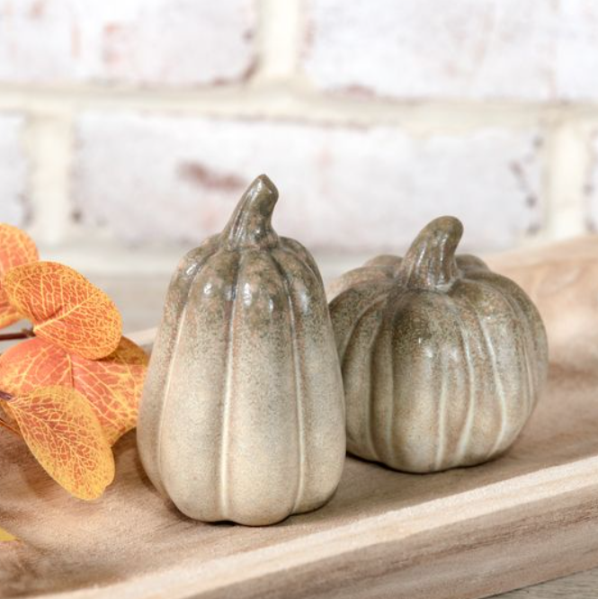 Green Tone Pumpkin + Gourd