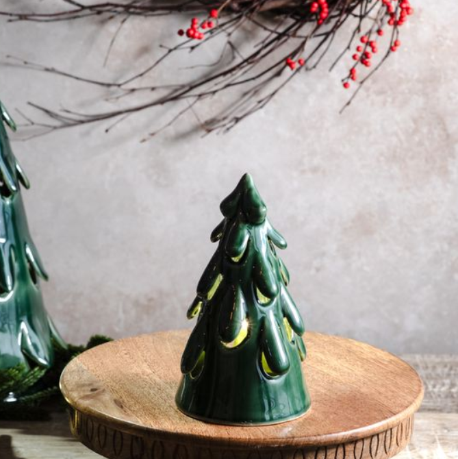 Dark Green Stone Tree