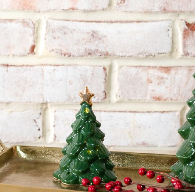 Green LED Tree with Star