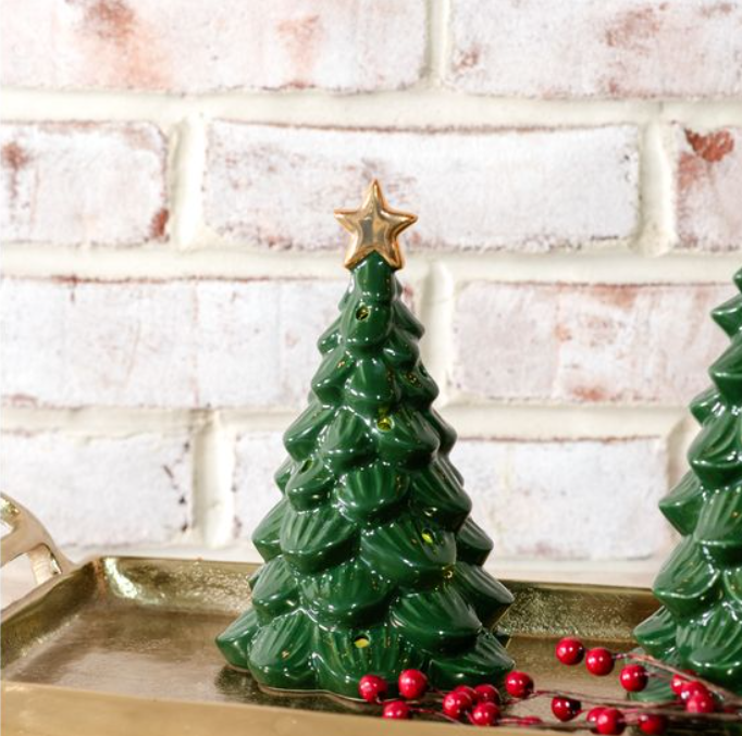 Green LED Tree with Star