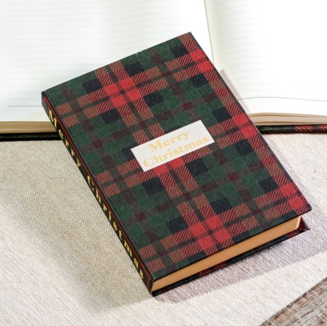 Buffalo Plaid Christmas Notebook