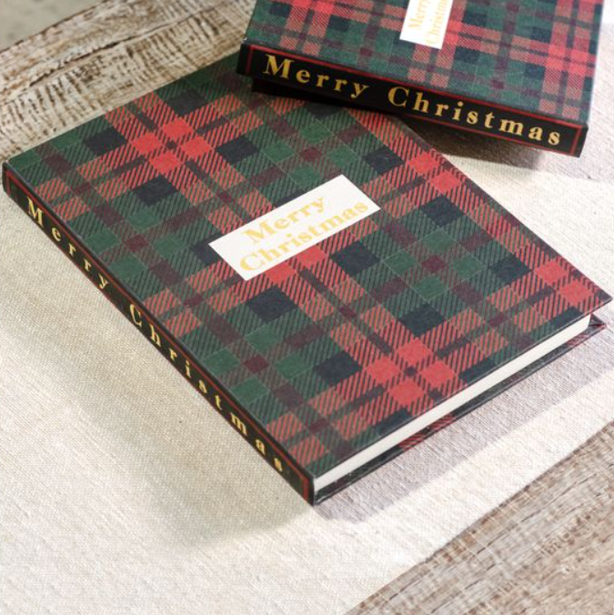 Buffalo Plaid Christmas Notebook