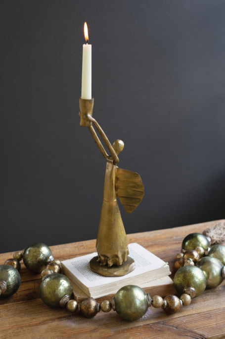 Angel Taper Candle Holder