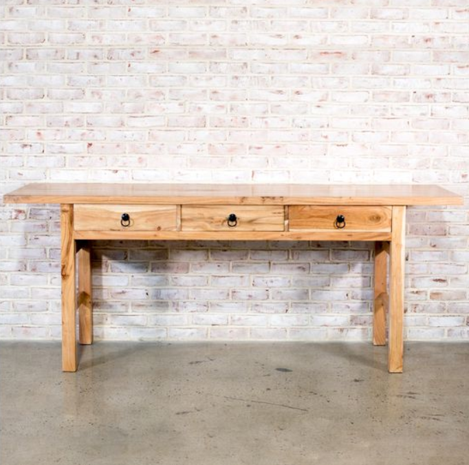 Acacia Wood Console Table