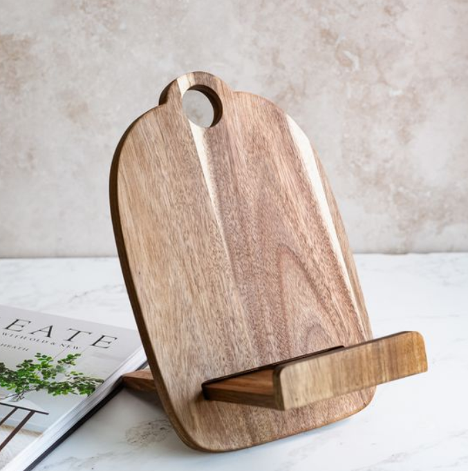 Acacia Wood Cookbook Stand