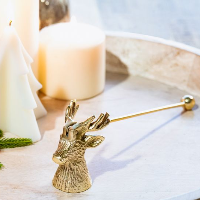 Gold Reindeer Snuffer5