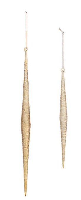 Sparkle Icicle Ornament