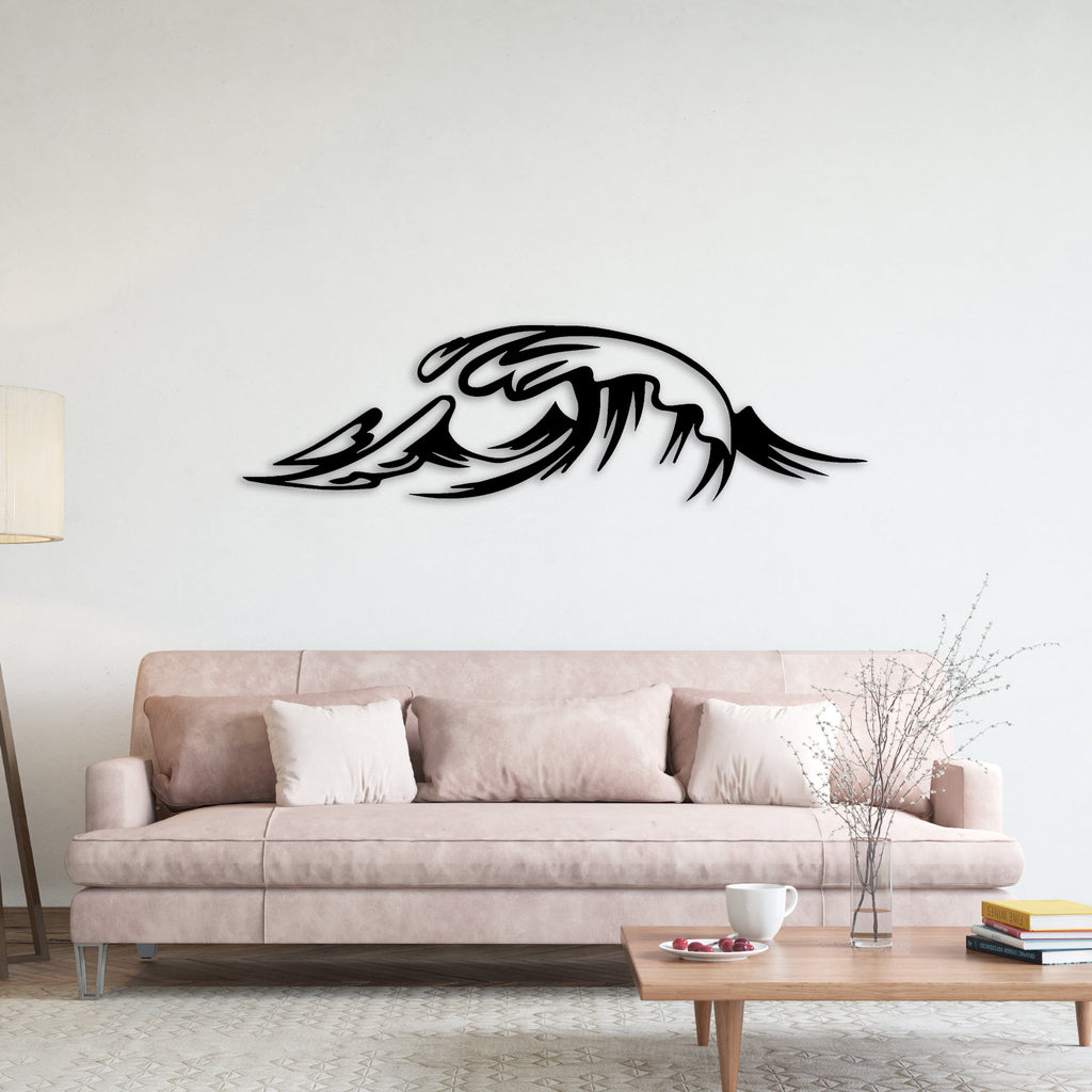 Waves - Metal Wall Art