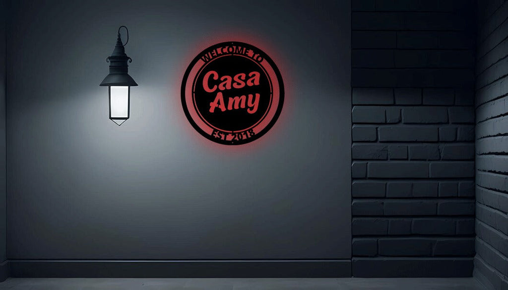 Personalized Patio Sign - Metal Wall Art